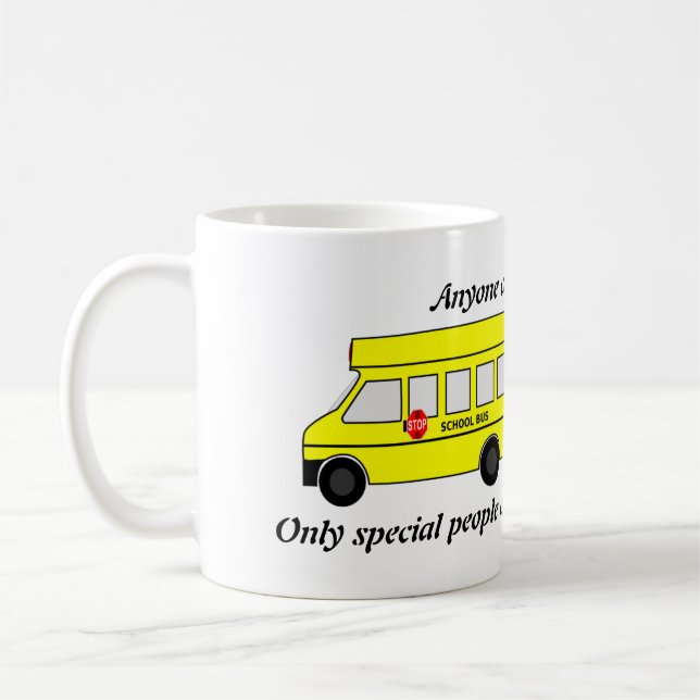 School Bus Driver Mug (Left)
