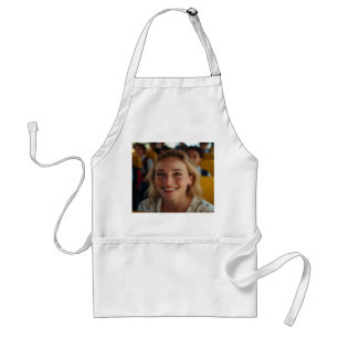 School Bus Driver Photo Customize Adult Apron