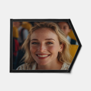 School Bus Driver Photo Customize Pennant