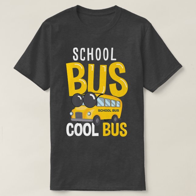 School Bus Driver Primary School Student - Bus Dri T-Shirt (Design Front)