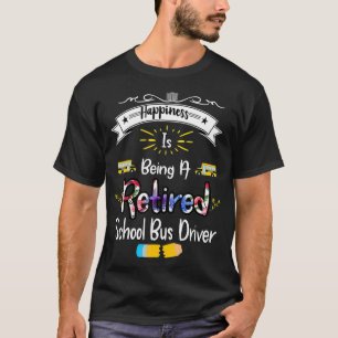 School Bus Driver Retirement Gift Students Staff C T-Shirt
