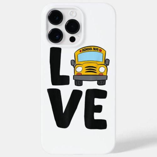 School Bus Driver Schoolbus Busdriver Case_Mate iPhone 14 Pro Max Case