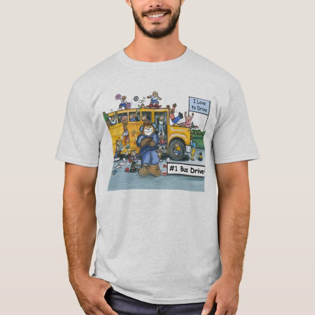 School Bus Driver Shirt (Front)