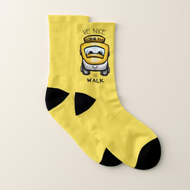 School Bus Driver Socks (Pair)