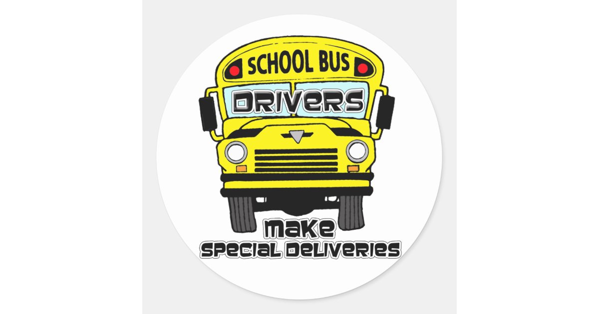 School Bus Driver Stickers | Zazzle