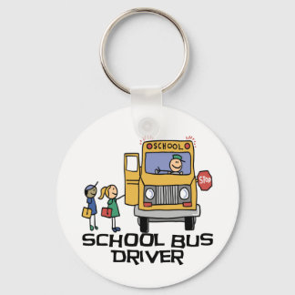 School Bus Driver T-shirts and Gifts. Keychain