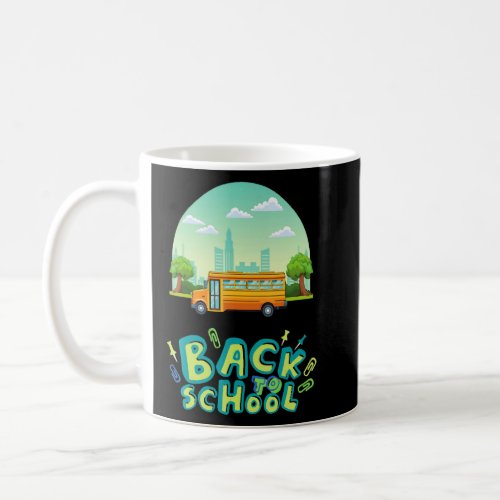 School Bus Driver Teacher Student First Day Of Sch Coffee Mug