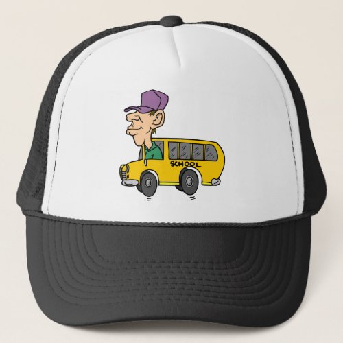 School Bus Driver Trucker Hat