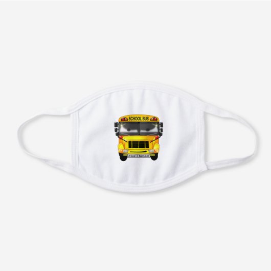 School Bus Face Mask (Front)