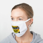 School Bus Face Mask (Angled)