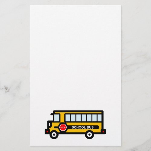 School bus flyer