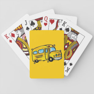 Back to school online playing cards