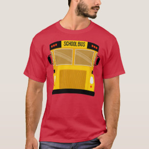 School Bus Halloween Costume funny Bus driver kids T-Shirt