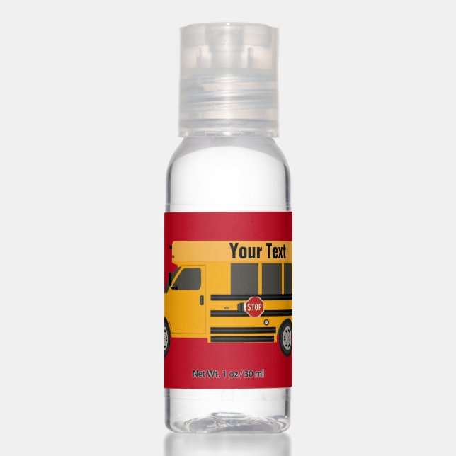 School Bus Hand Sanitizers & Lotions (Front)