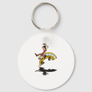School Bus Keychain