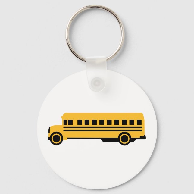School bus keychain (Front)
