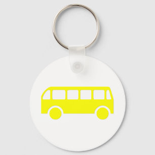 School Bus Keychain