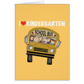 School Bus Love Kindergarten (Front)
