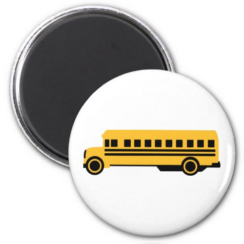 School bus magnet