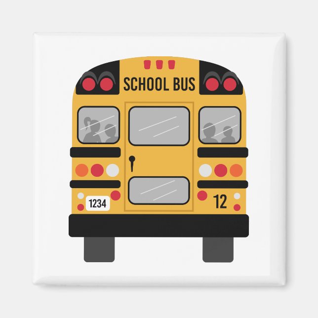 School Bus Magnet (Front)