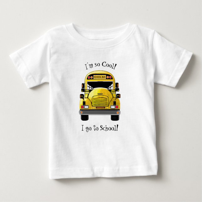 School Bus Personalized Shirt (Front)