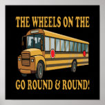 School Bus Poster at Zazzle