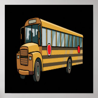 School Bus Poster