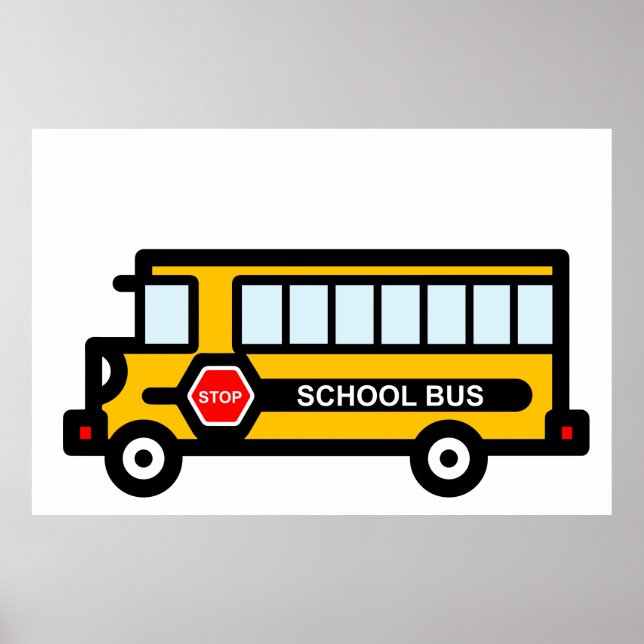 School bus poster (Front)