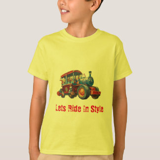 School Bus Print T-Shirt - Brighten Up Their Day!"