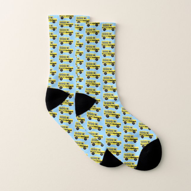 School Bus Socks (Pair)