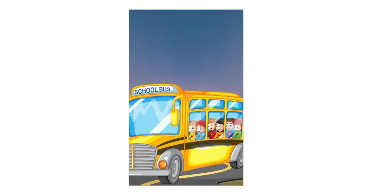 School Bus Stationery Zazzle school-bus-stationery-zazzle