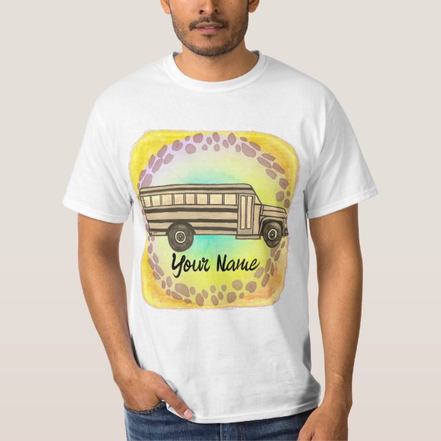 School Bus T-Shirt (Front)
