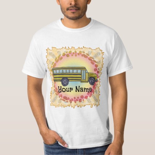 School Bus T_Shirt
