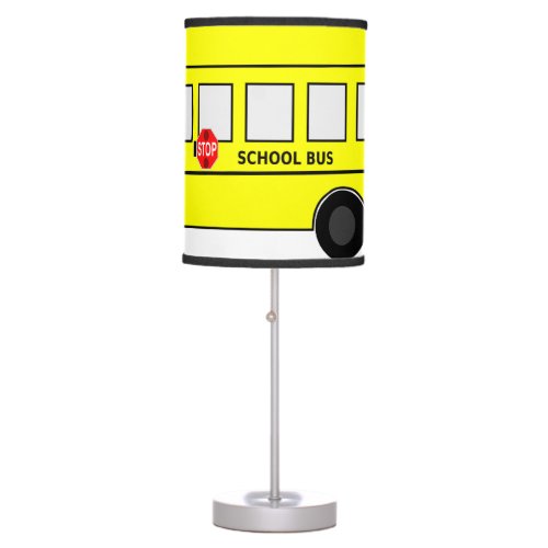 School Bus Table Lamp