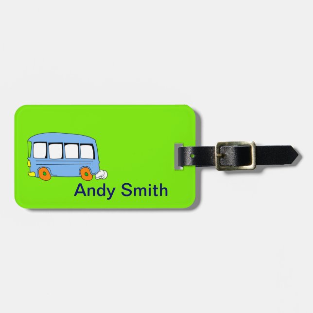 School Bus Tag (Front Horizontal)