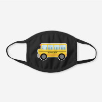 School Bus Teaching Teacher Gift Black Cotton Face Mask School Bus Teaching Teacher Gift Black Cotton Face Mask