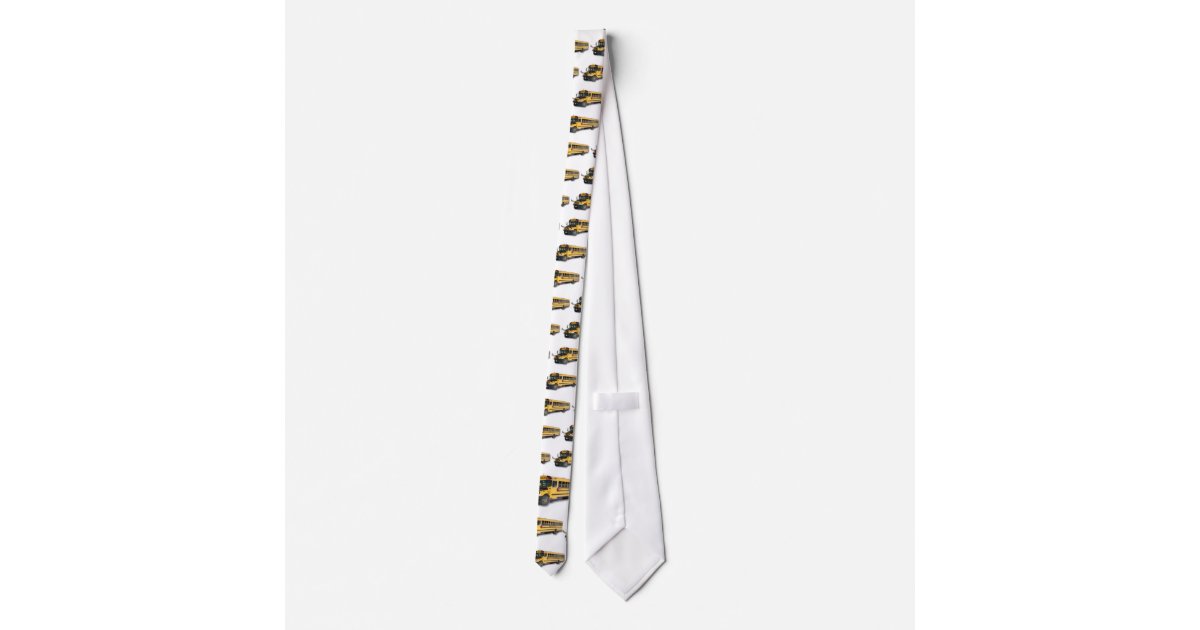 School Bus Tie | Zazzle