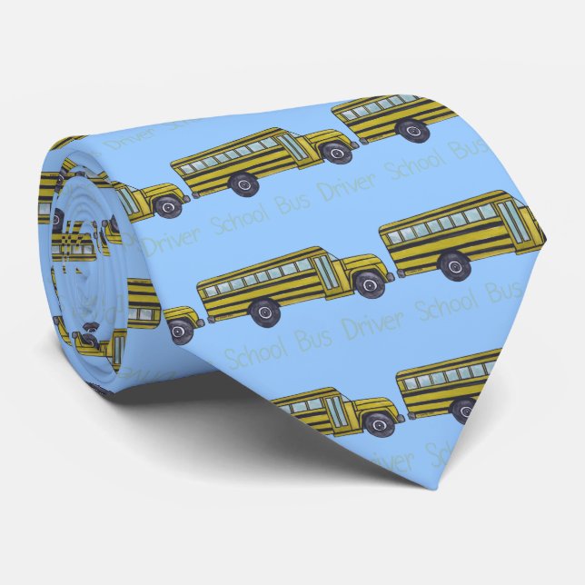 School Bus Tie (Rolled)