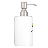 School bus toothbrush holder & soap dispenser set (Right)