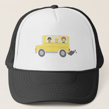 School Bus Trucker Hat