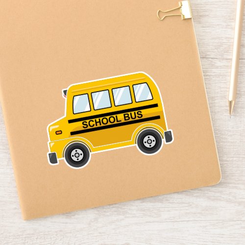 School Bus Vinyl Stickers