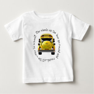 School Bus Wheels go Round Shirt