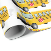 School Bus Wrapping Paper | Zazzle