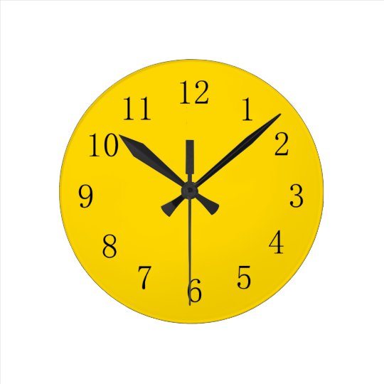 School Bus Yellow Kitchen Wall Clock Zazzle School Bus Yellow Kitchen Wall Clock