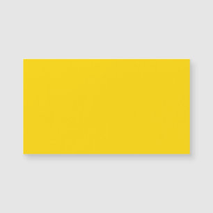 School Bus Yellow Magnetic Business Card
