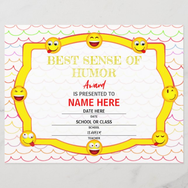 School Certificate (Front)