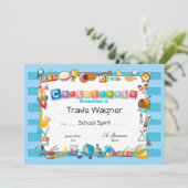 School Certificate (Standing Front)