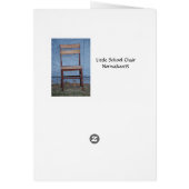 School Chair Card (Back)