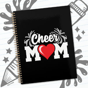 School Cheerleader Squad Sports Proud Cheer Mom Planner