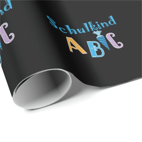 school child ABC Wrapping Paper